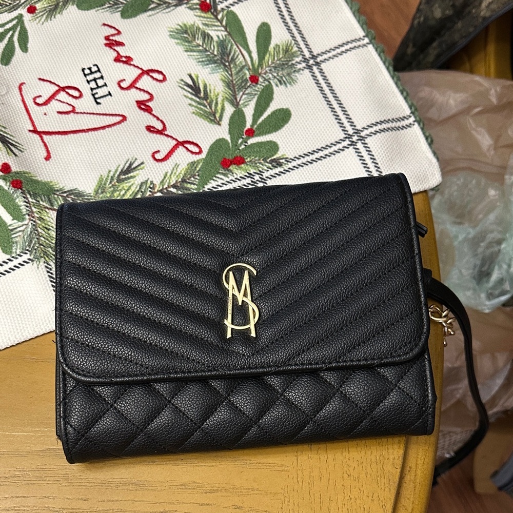 Black Quilted Women's Bag